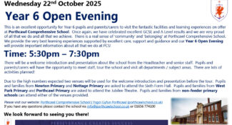 Year 6 Open Evening