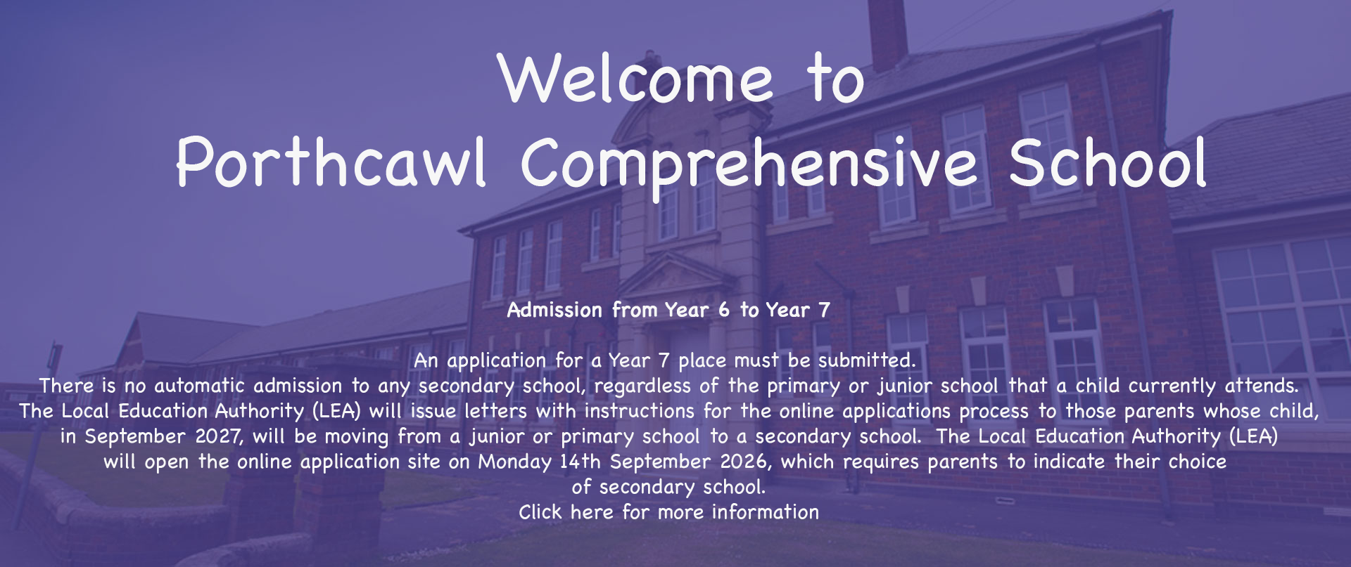 Porthcawl Comprehensive School